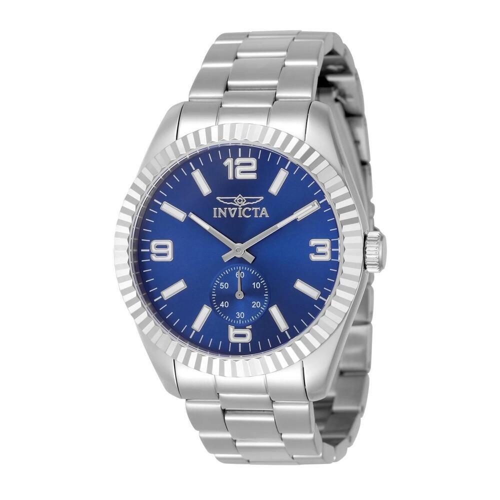 Invicta 49382 Specialty Quartz Blue Dial Watch